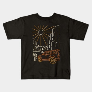 Wild West Journey 1 Kids T-Shirt